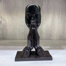 Miamantra Reçine Maske Dekor - Dilek, Dua (Orta Boy 22 Cm)