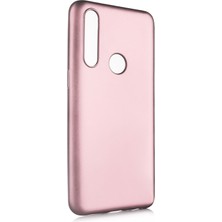 Ceppare Oppo A31 Kılıf Premier Renkli Esnek Silikon Rosegold