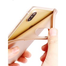 Ceppare iPhone 12 Kılıf Premier Renkli Esnek Silikon Gold