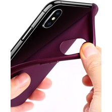 Ceppare Huawei P20 Pro Kılıf Premier Renkli Esnek Silikon Mürdüm