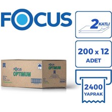 Focus Optimum Z Katlı Havlu 200\'LÜ 24 Paket 20 x 24 Cm.