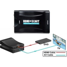 Ancheyn HDMI To Scart Av 1080P/720P Çevirici Dönüştürücü Adaptör 4363