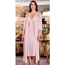 Jeremi 110 Çeyizlik Penye 6'lı Set-Pudra