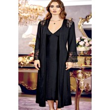 Jeremi 110 Çeyizlik Penye 6'lı Set-Siyah