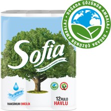 Sofia Mutfak Kağıt Havlusu 12'li 2'li Paket