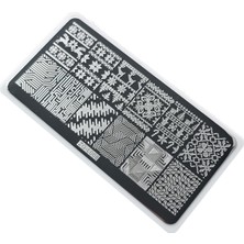 Aba Nails Nail Art Stamping Baskı Plakası