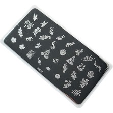 Aba Nails Nail Art Stamping Baskı Plakası