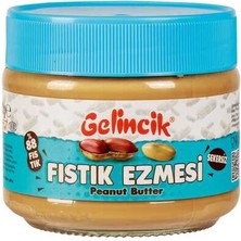 Gelincik Gelincikşekersiz Fıstık Ezmesi Krem 300 gr Kavanoz