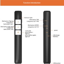 Good Shop Kablosuz Presenter Ppt Flip Pen Mevcut Uzaktan Kumanda 40M Slayt Lazer Pointer Okul Iş Toplantısı Sunumu Için (Yurt Dışından)