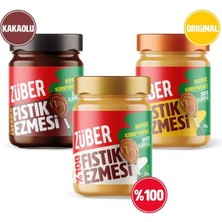 Züber Fıstık Ezmesi Deneme Paketi - 3 Adet x 315GR