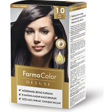 Farmasi Farmacolor Deluxe Saç Boyası Siyah 1.0