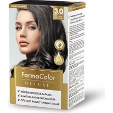 Farmasi Farmacolor Deluxe Saç Boyası Koyu Kahve 3.0