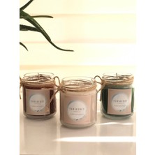 Tabsecret Candle Aromalı 3'lü Mum Seti Çam-Çikolata-Cafemocha