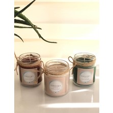 Tabsecret Candle Aromalı 3'lü Mum Seti Çam-Çikolata-Cafemocha