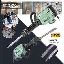 Anadolu Strong ANS1059 Profesyonel 25 Joule 14 kg Kırıcı Matkap 2 Adet Uc Hediyeli