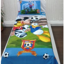 Taç Lisanslı Disney Champıonshıp Tek Kişilik Nevresim Takımı V1
