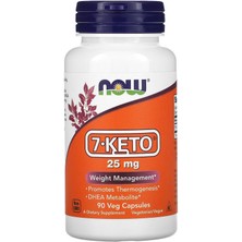 Now Foods, 7-Keto, 25 Mg, 90 Veg Capsules