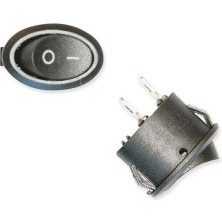 End Elektrik Oval Işıksız Anahtar