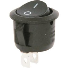 End Elektrik Yuvarlak Işıksız Anahtar