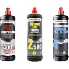 Menzerna Yeni 400 2500 Powerlock Pasta Boya Koruma Seti 1 Lt