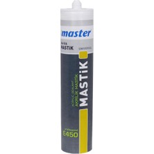 Master Silikonize Akrilik Mastik 450 gr Beyaz + Silikon Tabancası