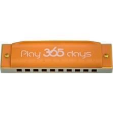 Suzuki P-365-1OR Mızıka 10 Delikli - Do Majör Playpals Orange - Play 365 Days