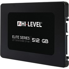 Hi-Level Elite Hlv-SSD30Elt-512G 512GB 560MB-540MB SATA3 SSD