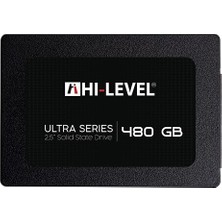 Hi-Level Ultra Hlv-SSD30Ult-480G 480GB 550MB-530MB Sata3 SSD + Montaj Kızağı