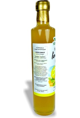 Limon Sirkesi Doğal Fermente 2'li 500 ml