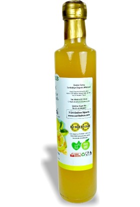 Sarımsaklı Maydonozlu Limon Sirkesi Doğal Fermente 500 ml