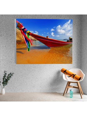 Deko Gonya Tayland Temalı Kanvas Tablo