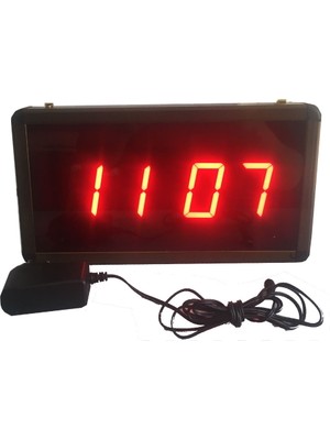 Teknomerkez Şarj Edilebilir Dijital Saat Kasa Ölçüsü: 18CMX30CM