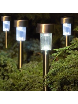 Angel Of Life Solar Güneş Enerjili Bahçe Lambası 10 Lu Set Metal Gövdeli