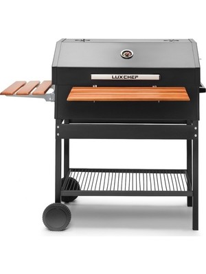 Luxchef LC80 Barbekü Mangal+Kılıf+Önlük+Bbq Eldiveni
