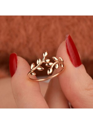 Engingold 14 Ayar Altın Başak Model Yüzük