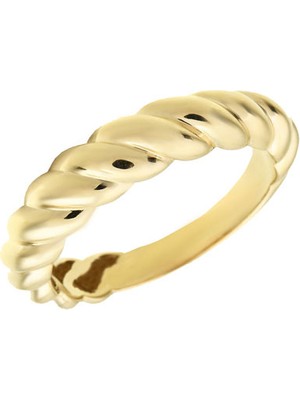 Engingold 14 Ayar Altın Istiridye Model Yüzük