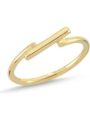 Engingold 14 Ayar Altın Sade Tel Yüzük