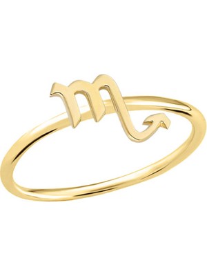 Engingold 14 Ayar Altın Akrep Burç Yüzük