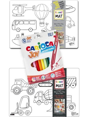 Balp Store Funny Mat 14 Parça Boyama Seti Renkli Keçeli Kalemler ile Eğlenceli Sanat Deneyimi