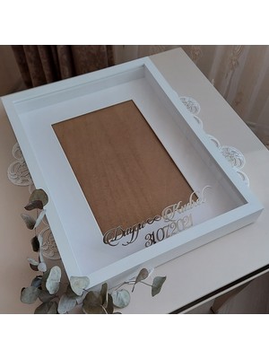 Verda Çerçeve 30X40 cm Yeni Trend Verda Çerçeve!isim ve Tarihli!