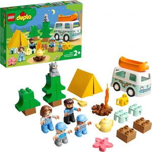 Duplo® Kasabası Ailece Karavan Macerası 10946 Çocuklar İçin Kamp Temalı Yapım; Oyun ve Öğrenme Oyuncağı (30 Parça)