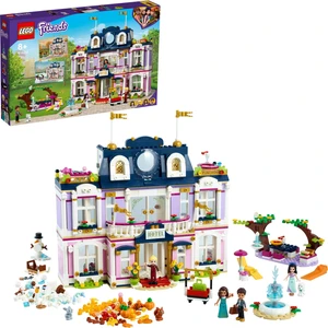 Friends Büyük Heartlake City Oteli 41684 Yapım Seti; Emma; Stephanie; River ve Amelia Mini Bebekleri Dahildir (1308 Parça)