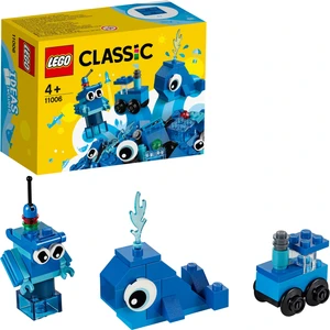 LEGO® Classic 52 Parçalık Yaratıcı Mavi Yapım Parçaları Seti (11006) - Çocuk Oyuncak Yapım Seti