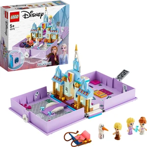 LEGO® l Disney Princess# Anna ve Elsa'nın Hikâye Kitabı Maceraları 43175 - Karlar Ülkesi Seven Çocuklar için Eğlenceli Oyuncak Yapım Seti (133 Parça)