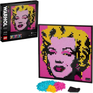 LEGO® Art Andy Warhol'un Marilyn Monroe Tablosu 31197 - Yetişkinlere Yönelik Koleksiyonluk Kanvas Tablo Yapım Seti (3341 Parça)