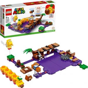 LEGO® Super Mario# Wiggler#ın Zehirli Bataklığı Ek Macera Seti 71383 - Çocuklar için Koleksiyonluk Oyuncak Yapım Seti (374 Parça)