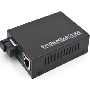 Fiber Optik Ethernet Media Converter 1000MBPS (Gigabit) 200M