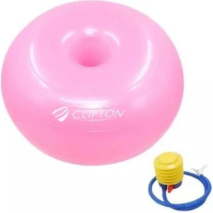 Donut Pilates Ball (Top) Pembe + Pompa