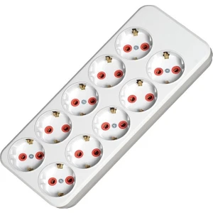 10 Lu Topraklı Grup Priz (Klemensli)