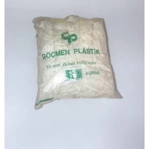Plastik Dübel 10 mm ( 500 Adet )